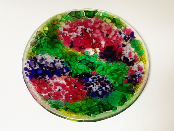 紫陽花のお皿