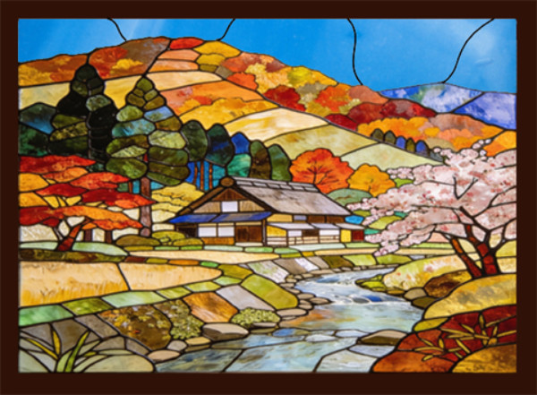 里山の風景ー２　イメージ画
