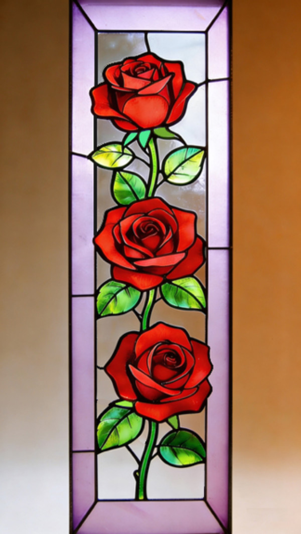 赤い3輪の薔薇