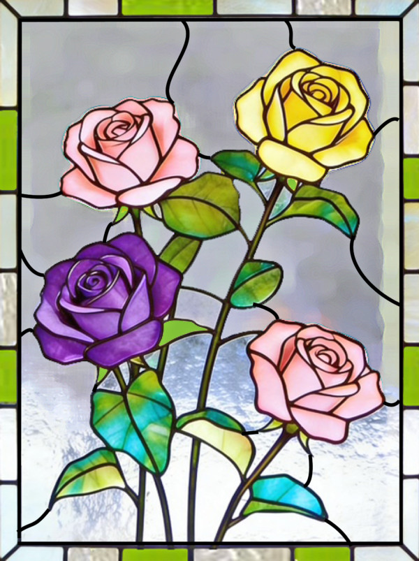4輪の薔薇
